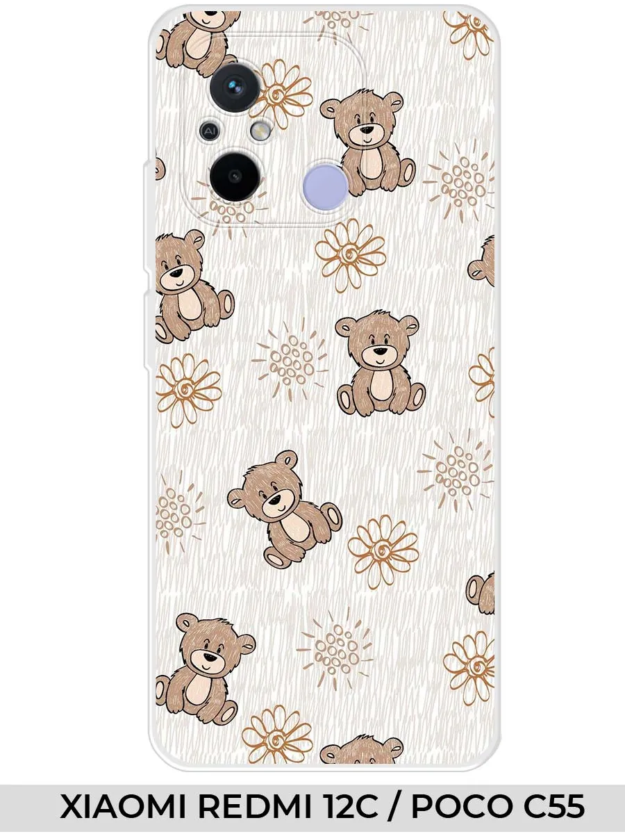 Xiaomi / Чехол на Redmi 12C POCO C55 мишка