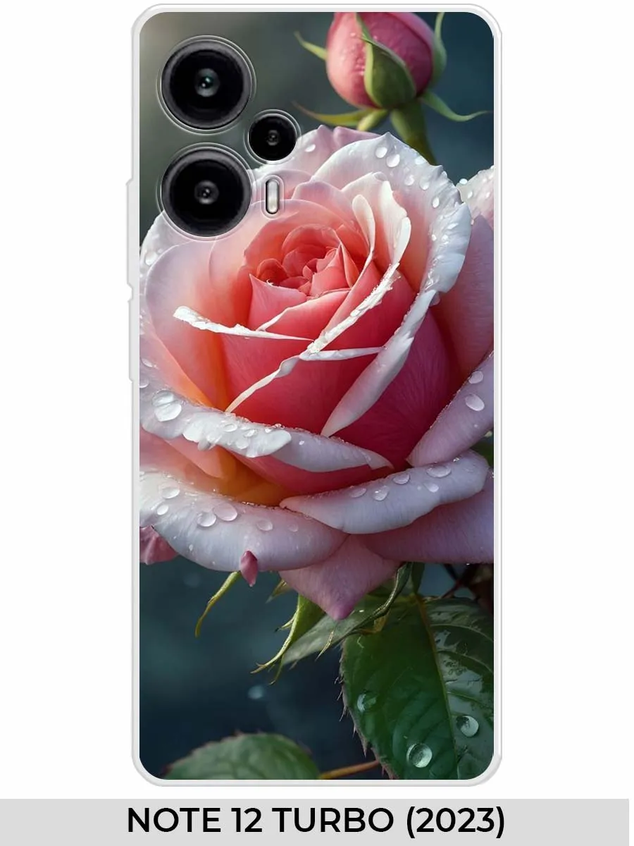 Xiaomi / Чехол на POCO F5 (5G) NOTE 12 Turbo (2023) розами