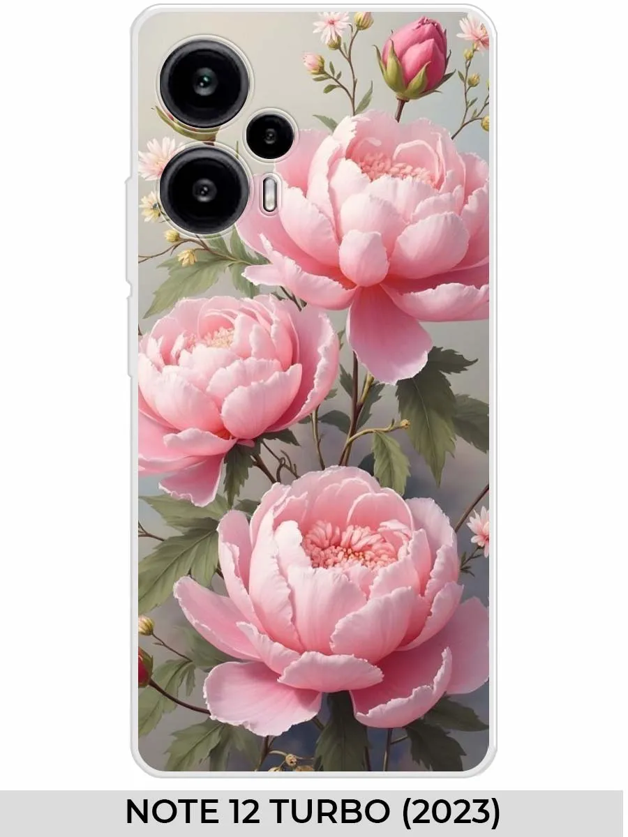 Xiaomi / Чехол на POCO F5 (5G) NOTE 12 Turbo (2023) розами