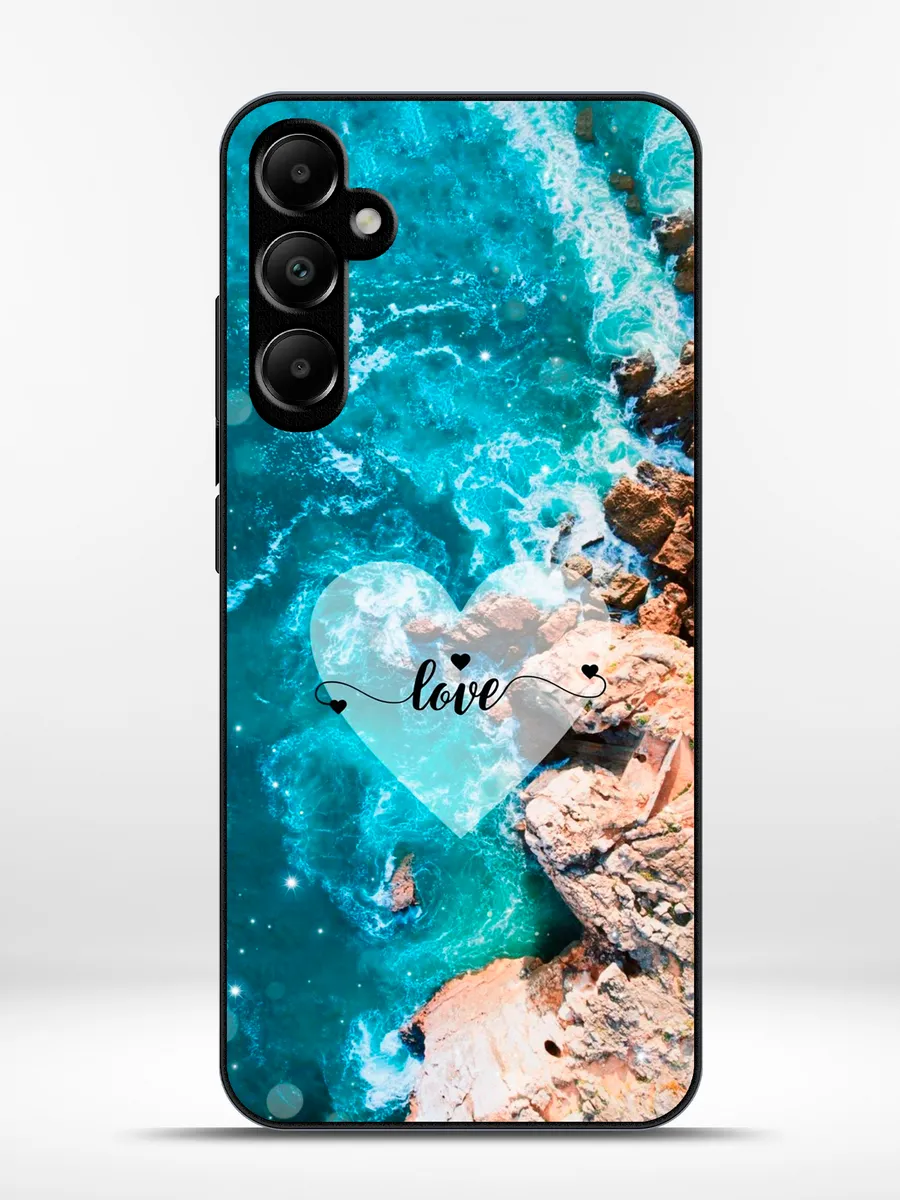 KRISTYSHOP / Чехол на Samsung A05s принт с надписью