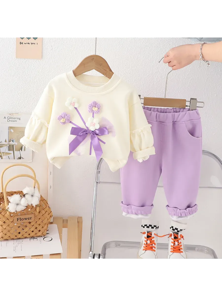 MimiKidd / Костюм для малышей комплект для девочки двойка