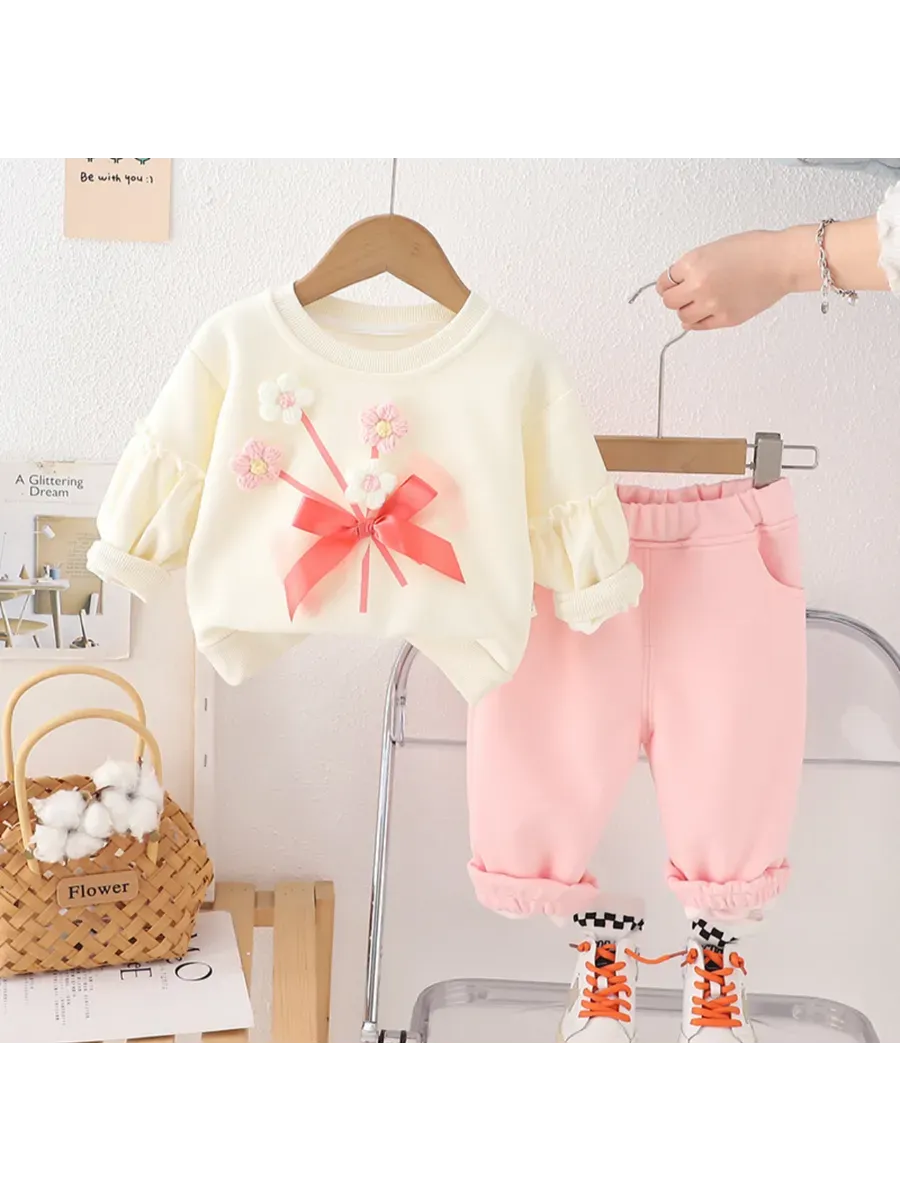 MimiKidd / Костюм для малышей комплект для девочки двойка