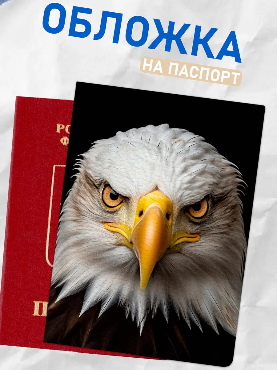 NOOTO / обложка на паспорт с орлом