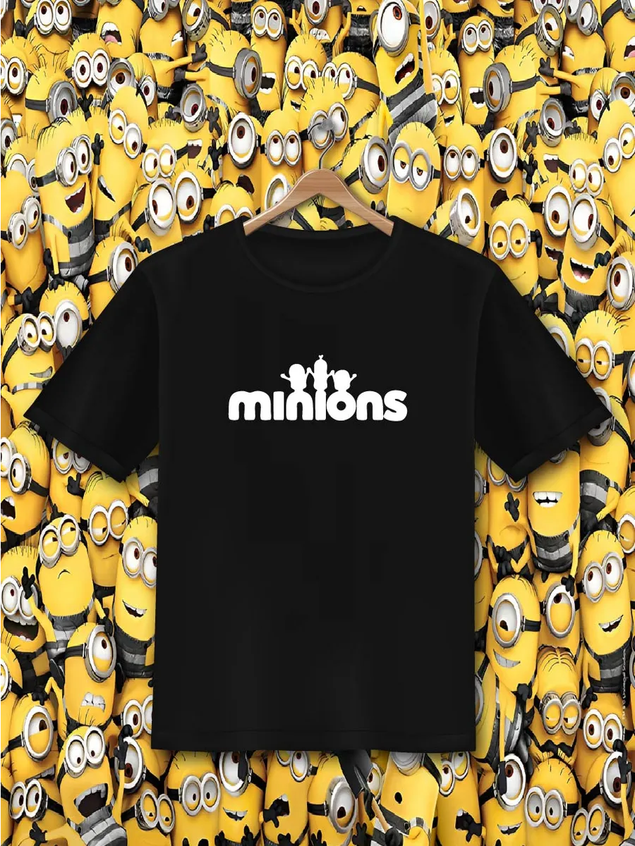 print T-shirt / футболки c minions
