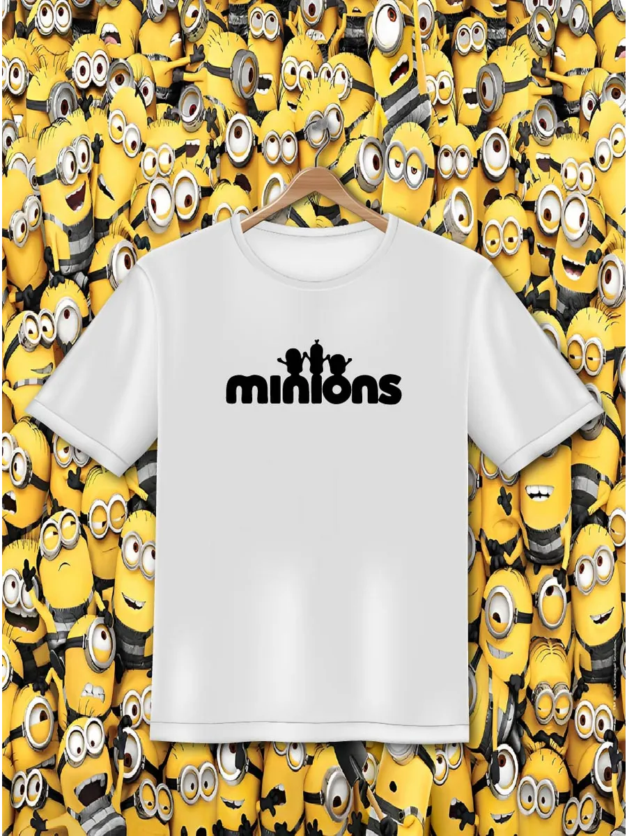 print T-shirt / футболки c minions
