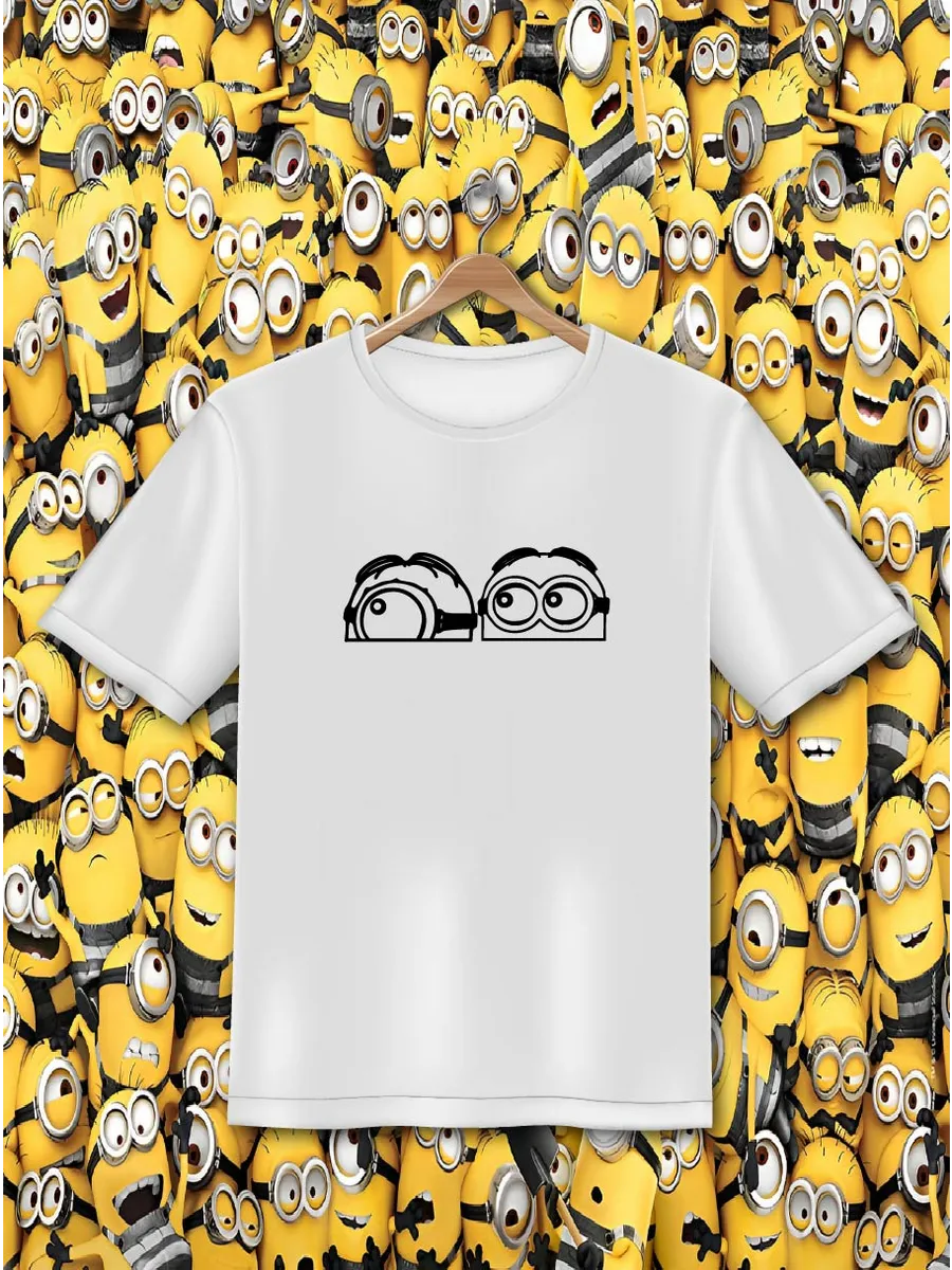 print T-shirt / футболки c minions