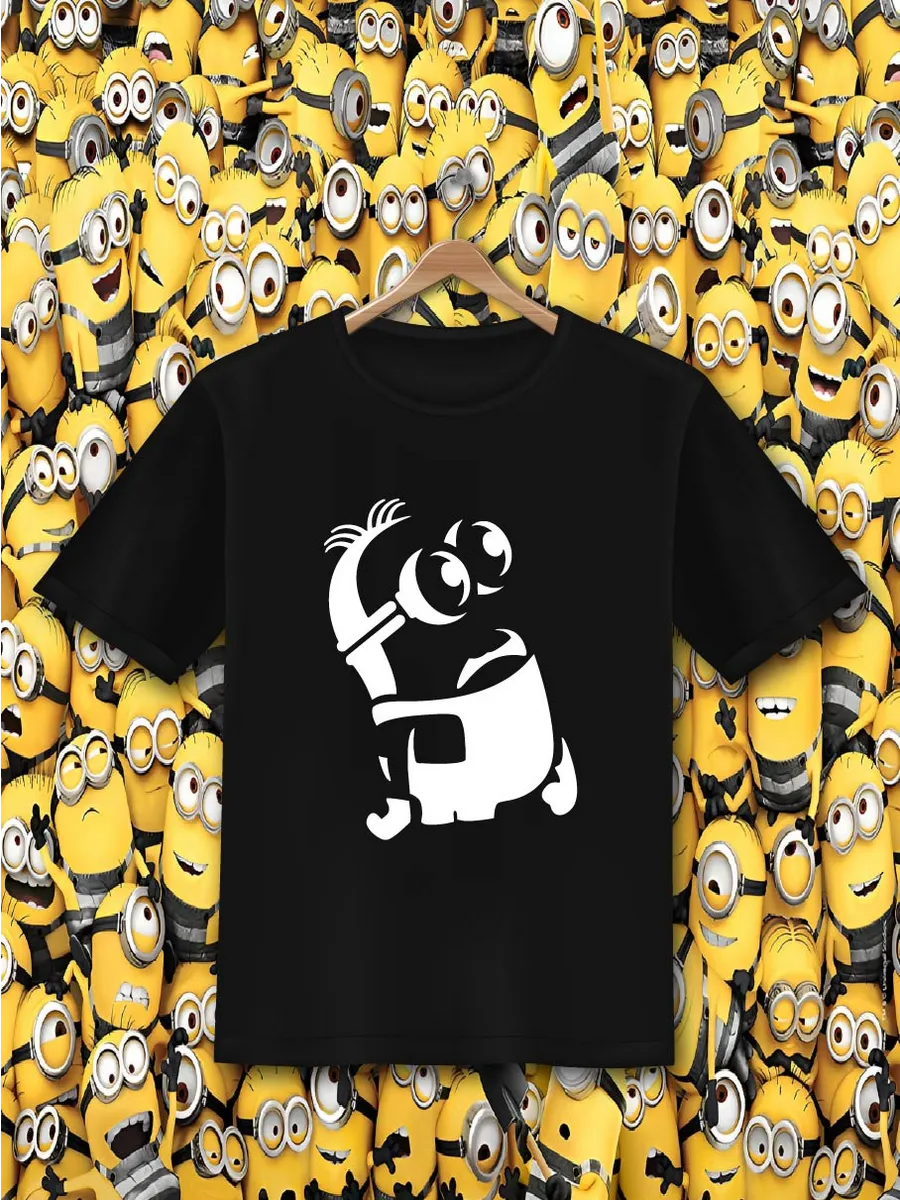 print T-shirt / футболки c minions