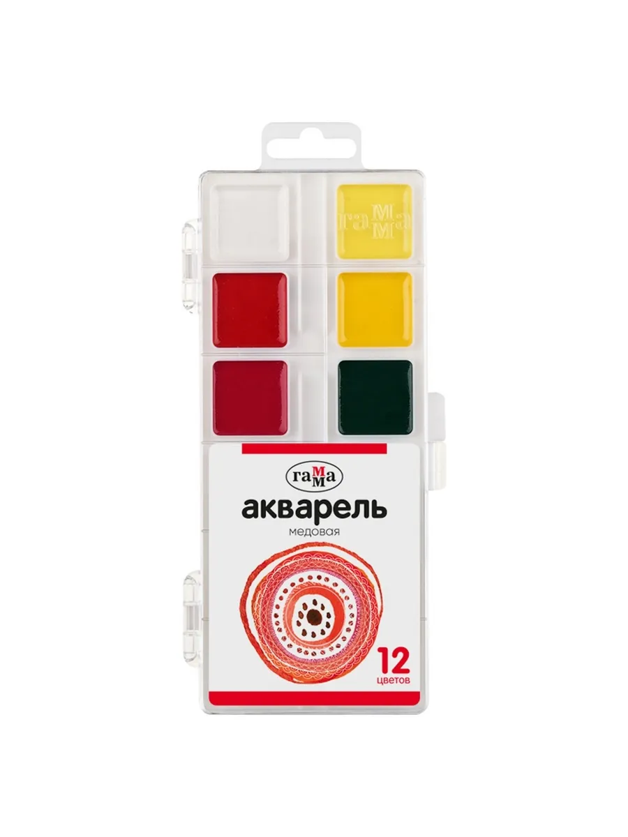 Гамма / Набор из 2 шт Акварель художественная медовая
