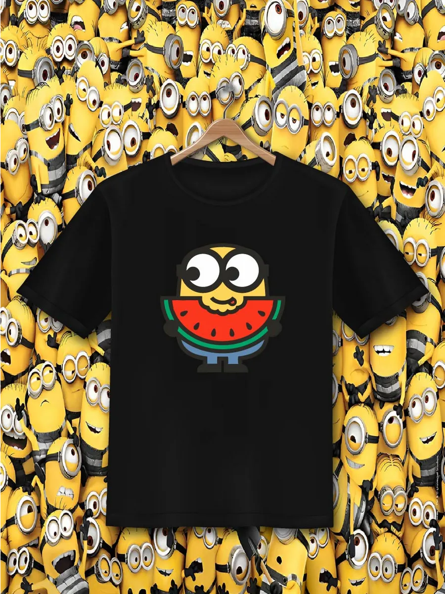 print T-shirt / футболки c minions