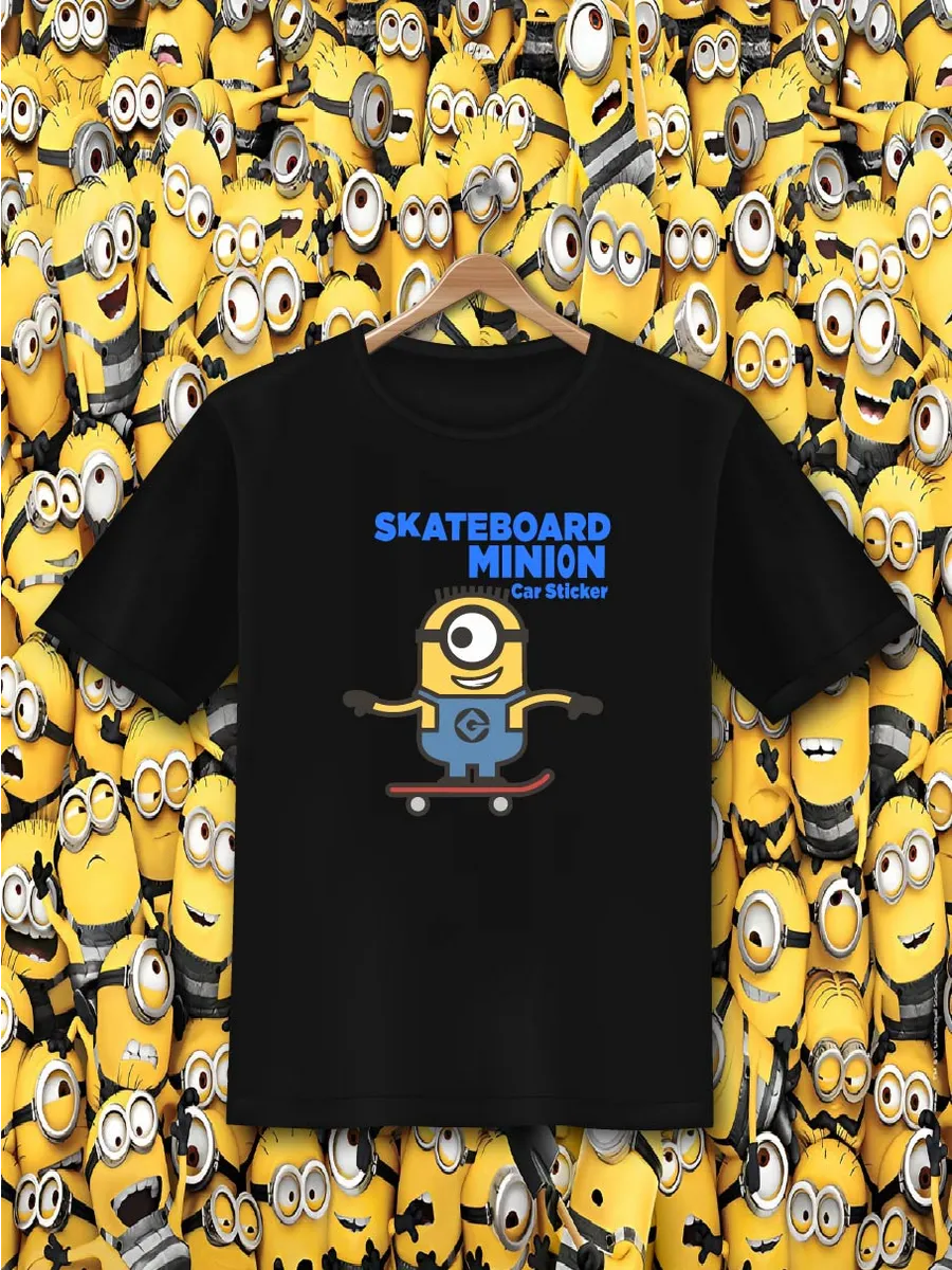 print T-shirt / футболки c minions