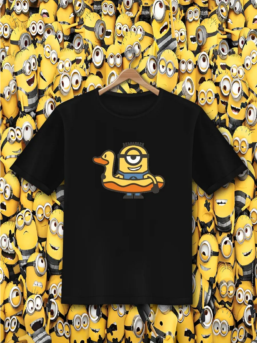 print T-shirt / футболки c minions