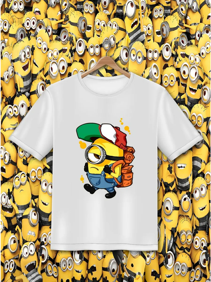 print T-shirt / футболки c minions