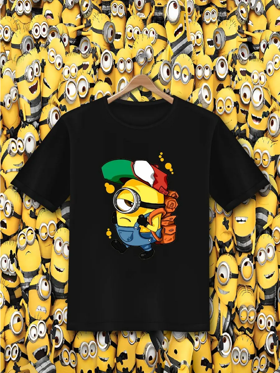 print T-shirt / футболки c minions