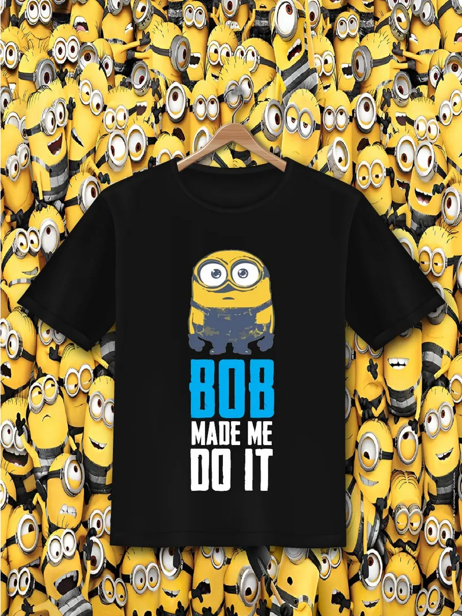 print T-shirt / футболки c minions