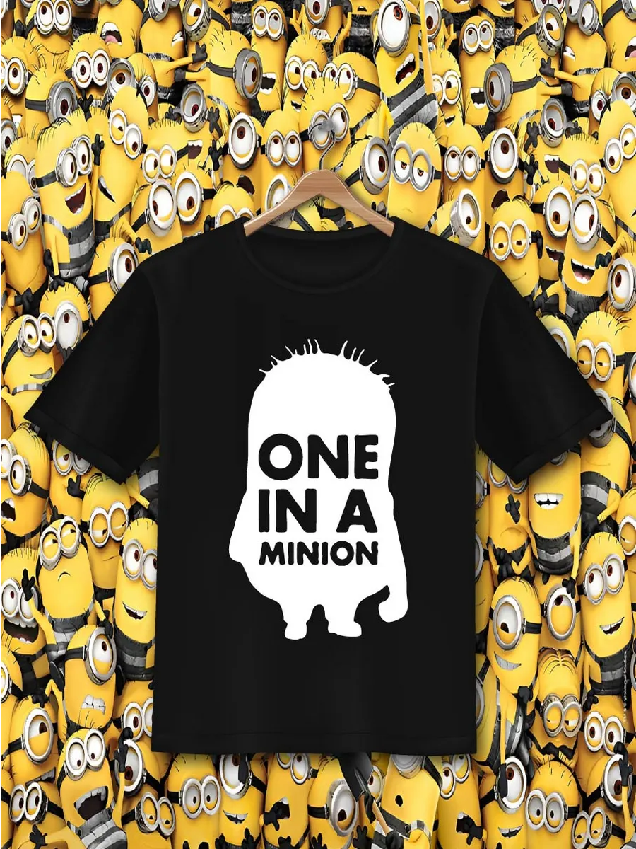 print T-shirt / футболки c minions