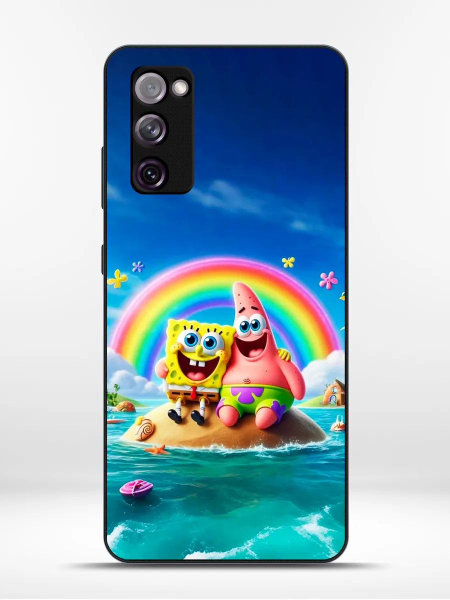 KRISTYSHOP / Чехол на Samsung S20 FE губка боб