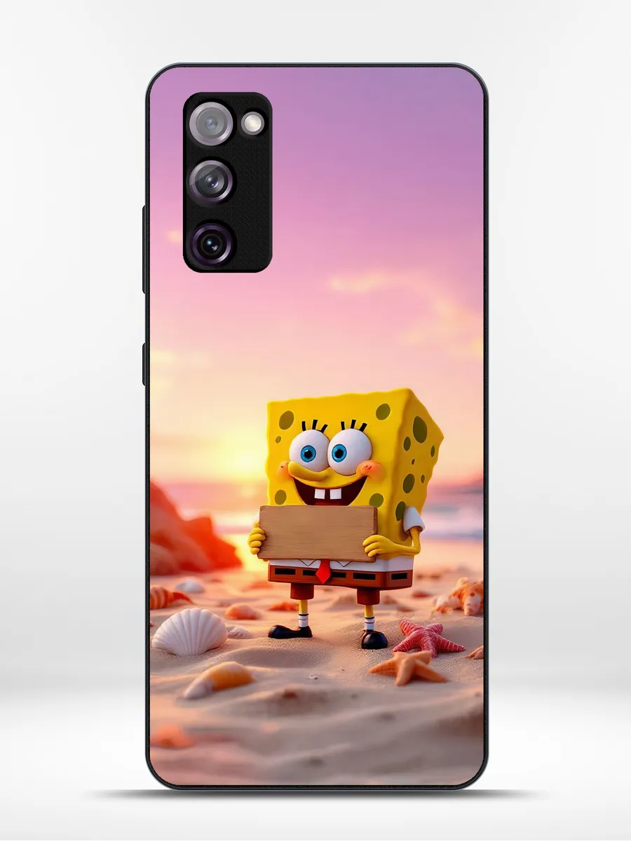 KRISTYSHOP / Чехол на Samsung S20 FE губка боб