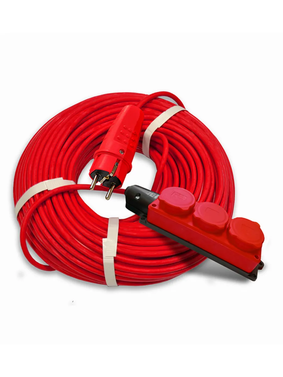 DOMTOK / Удлинитель шнур силовой Домток КГ 3х1.5 с з к 50м 2603