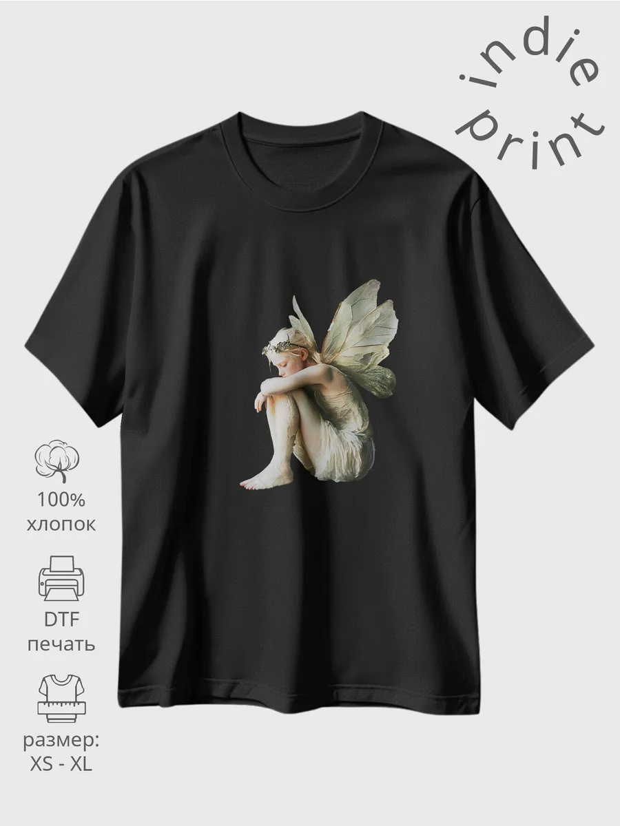 Indie Print / Футболка фея
