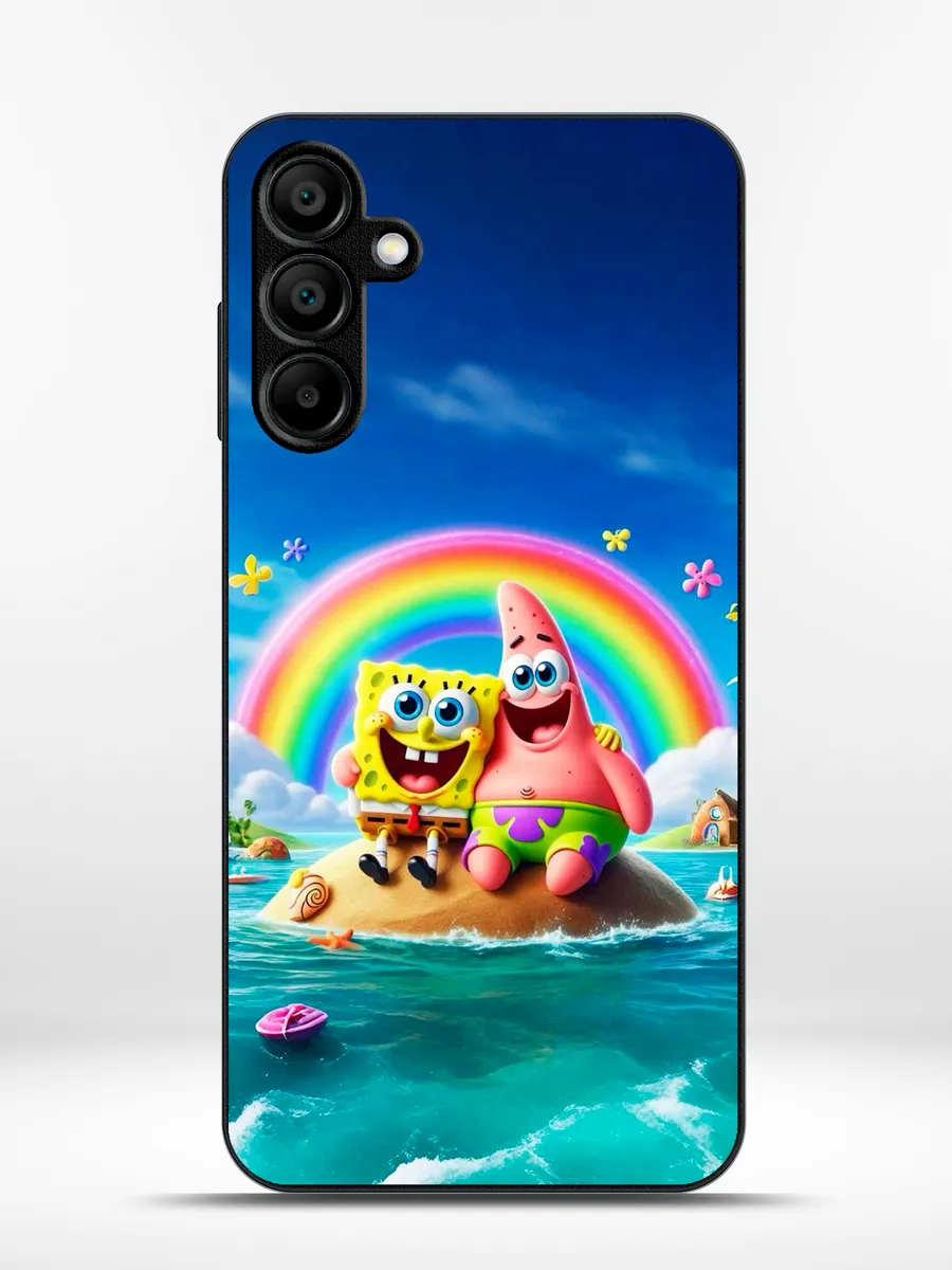 KRISTYSHOP / Чехол на Samsung S23 FE губка боб