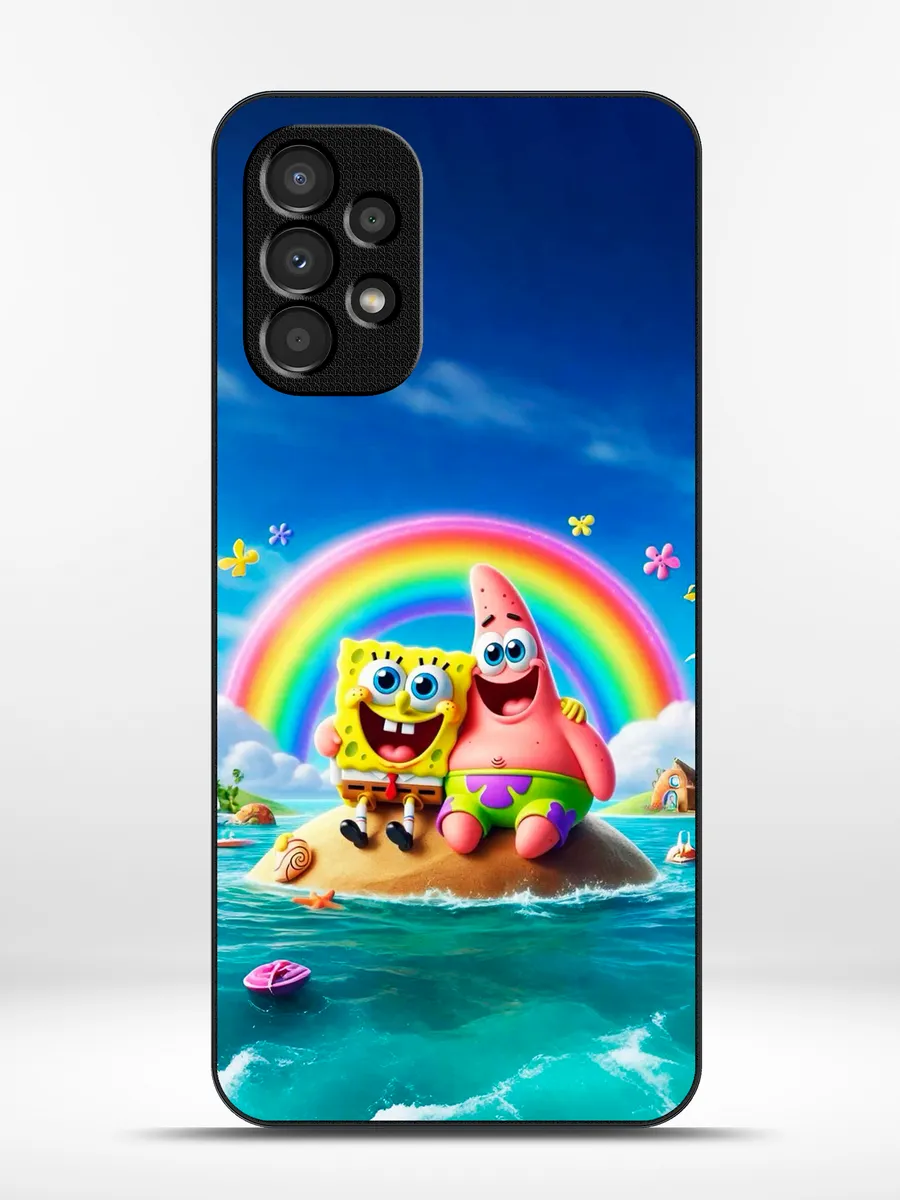 KRISTYSHOP / Чехол на Samsung A33 губка боб