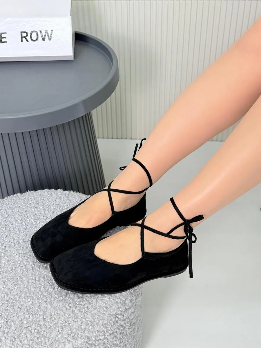 Womenshop2099 / Балетки со шнурками