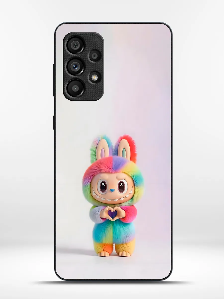 KRISTYSHOP / Чехол на Samsung A73 лабубу