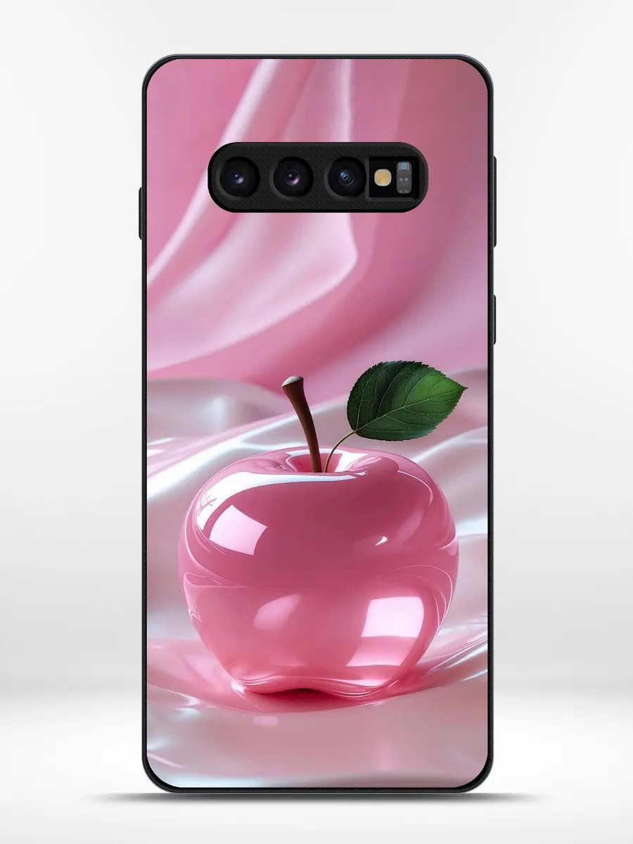 KRISTYSHOP / Чехол на Samsung S10 яблоко