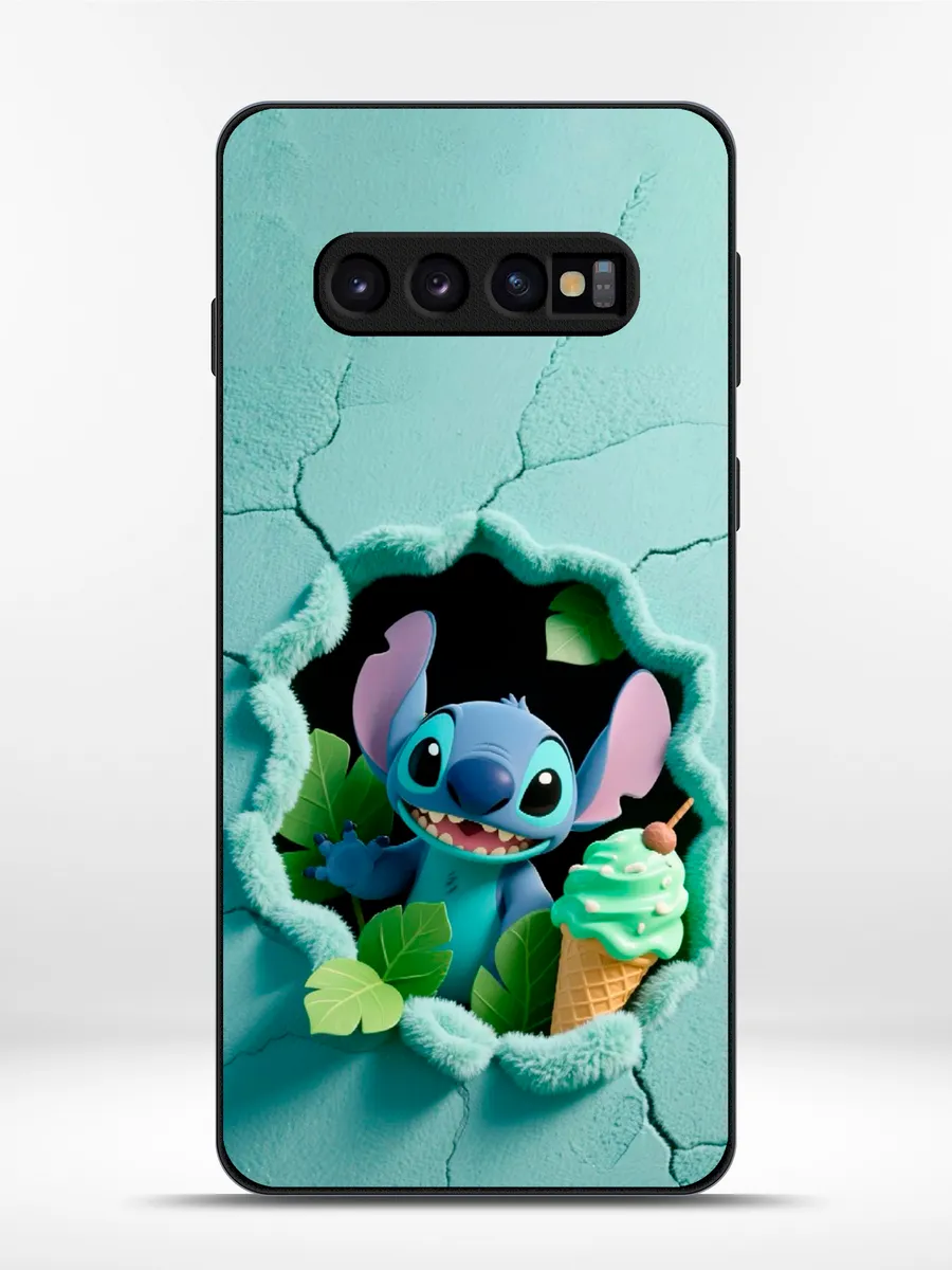KRISTYSHOP / Чехол на Samsung S10 Plus стич