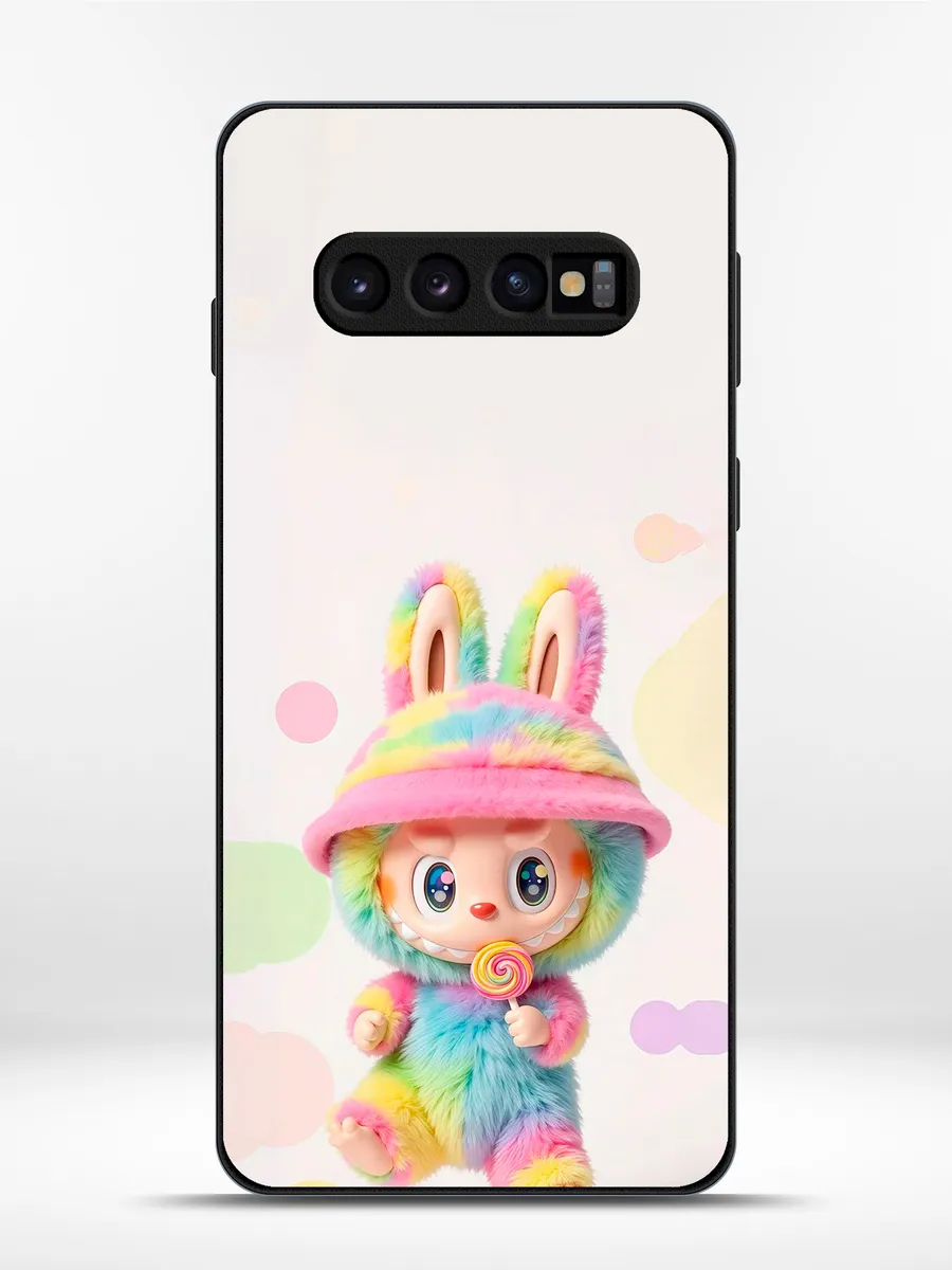 KRISTYSHOP / Чехол на Samsung S10 Plus лабубу