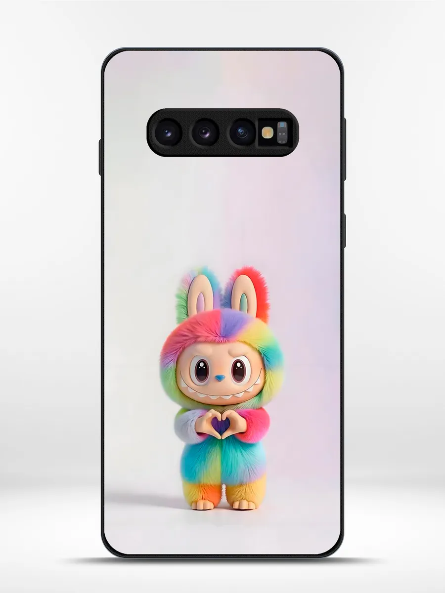 KRISTYSHOP / Чехол на Samsung S10 Plus лабубу