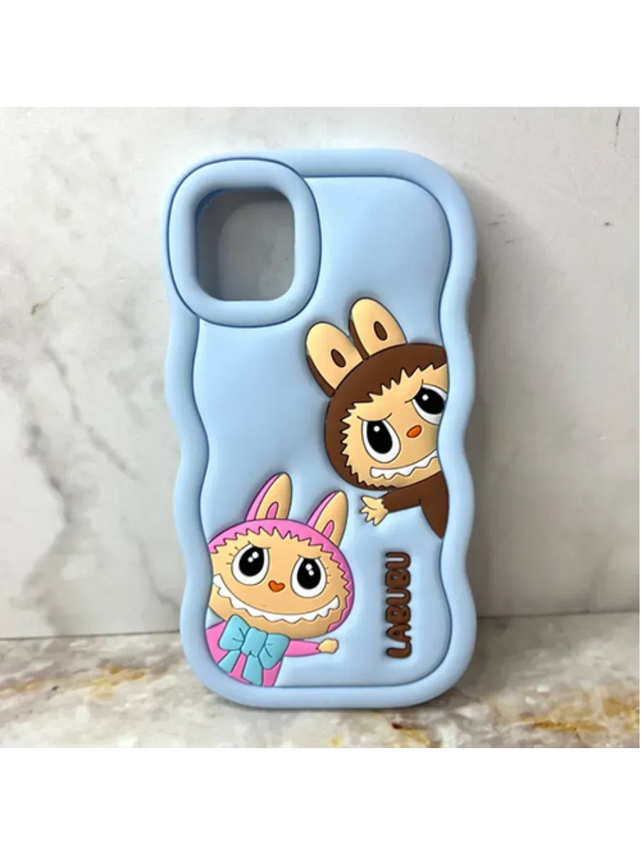 Eurocell / Чехол для iPhone 11 Labubu (волнистый)