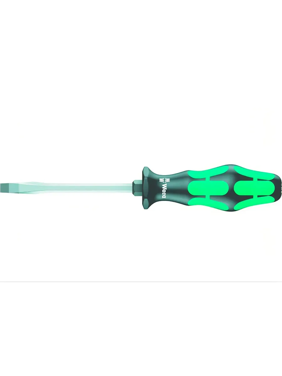 WERA / Отвёртка шлицевая,шестигранным стержнем,1.2 x 6.5 x 125 мм