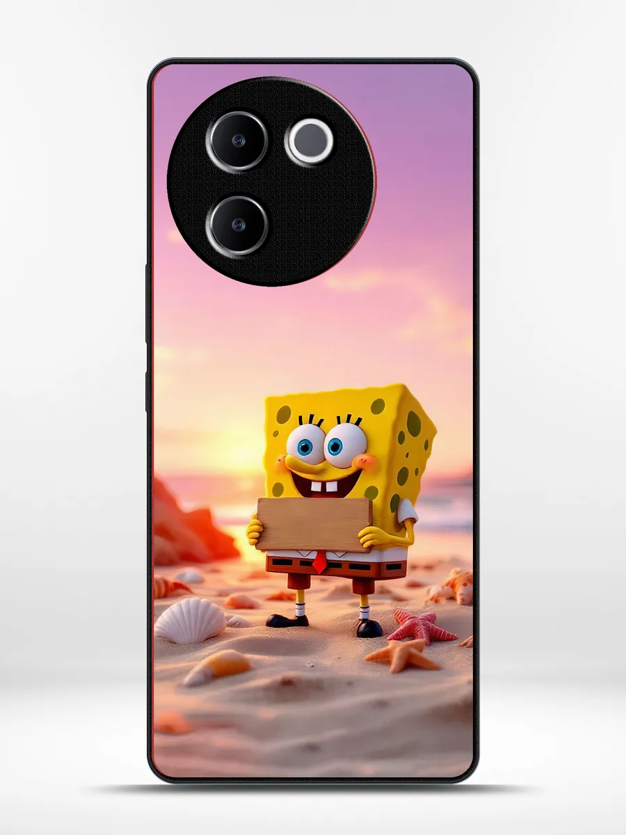 KRISTYSHOP / Чехол на Vivo V30e губка боб