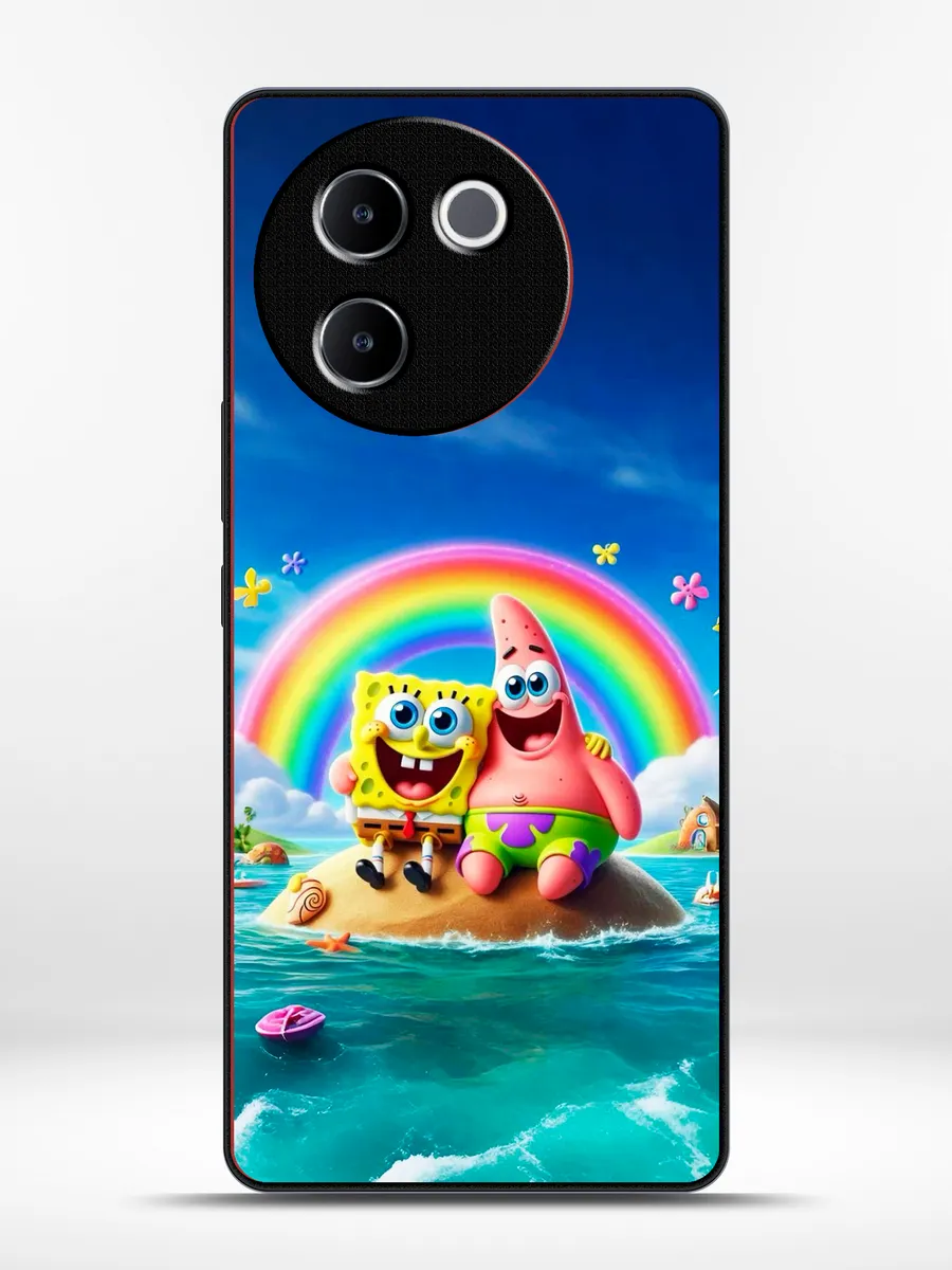 KRISTYSHOP / Чехол на Vivo V30e губка боб