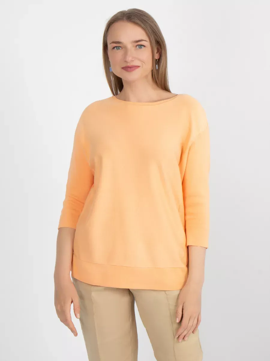 GERRY WEBER / Легкий джемпер свитшот из вискозы