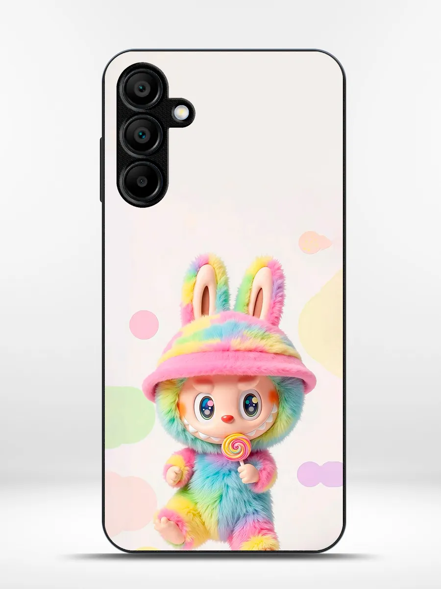 KRISTYSHOP / Чехол на Samsung A35 лабубу