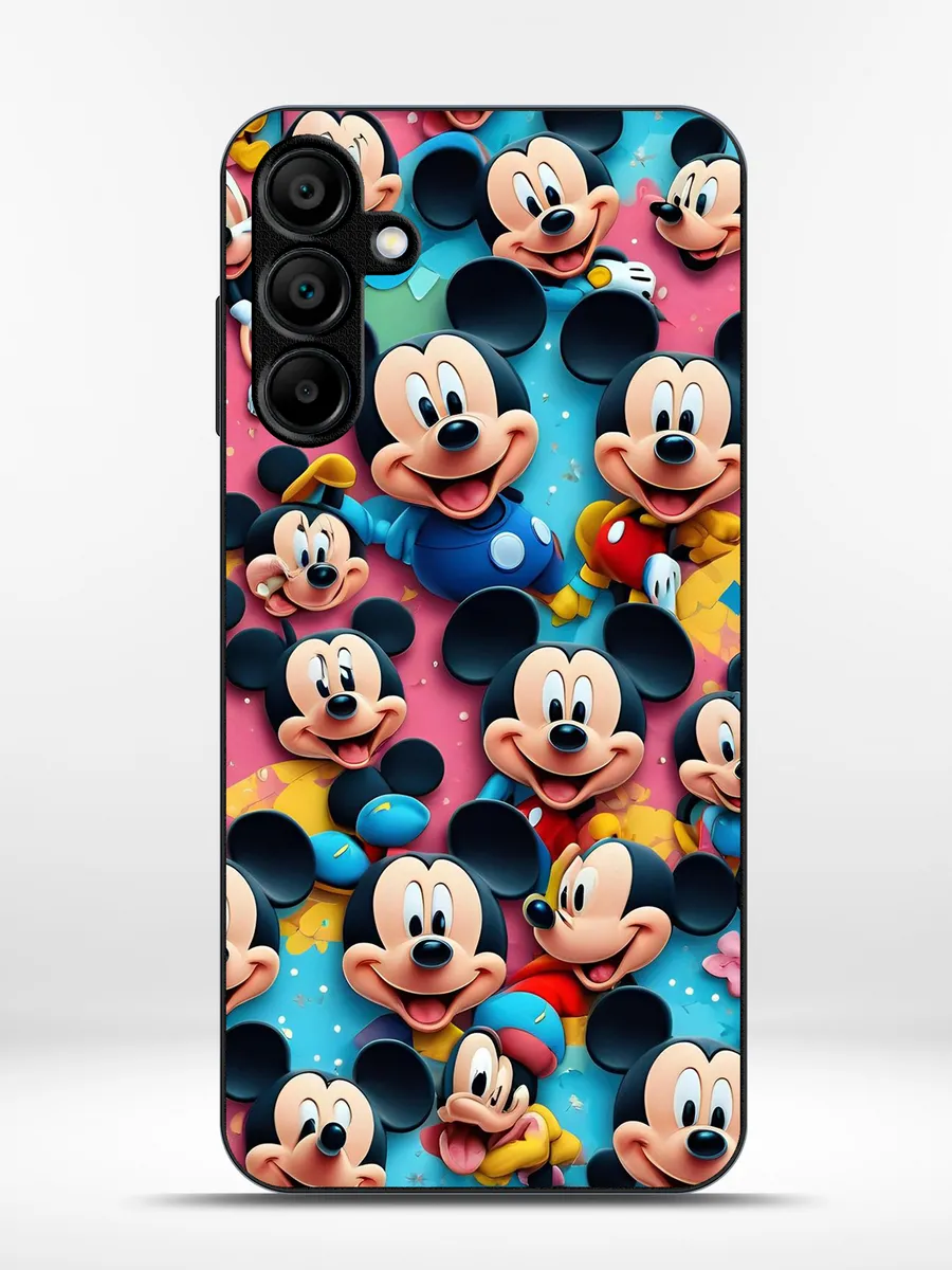 KRISTYSHOP / Чехол на Samsung A35 микки маус