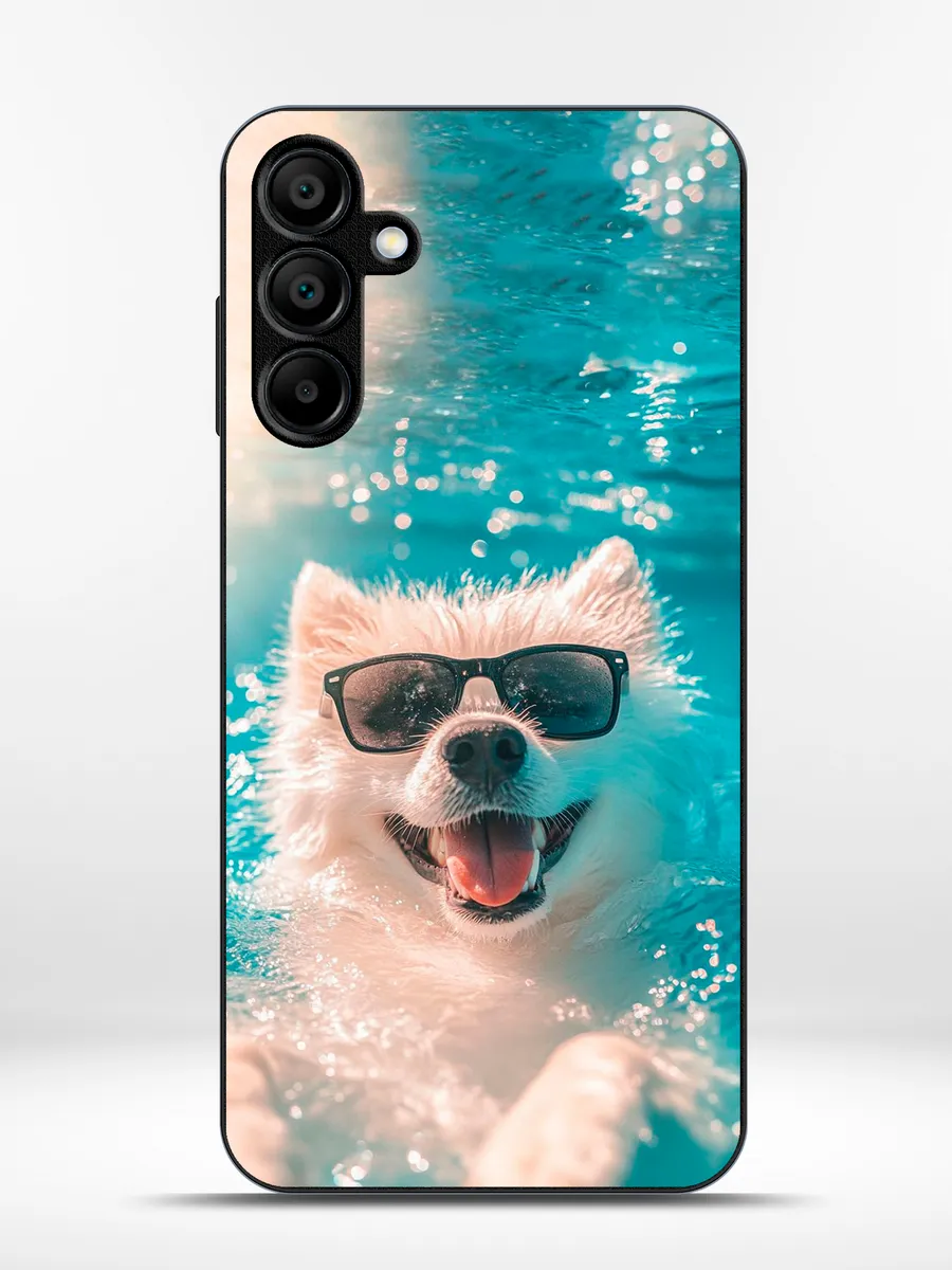 KRISTYSHOP / Чехол на Samsung A35 собачка
