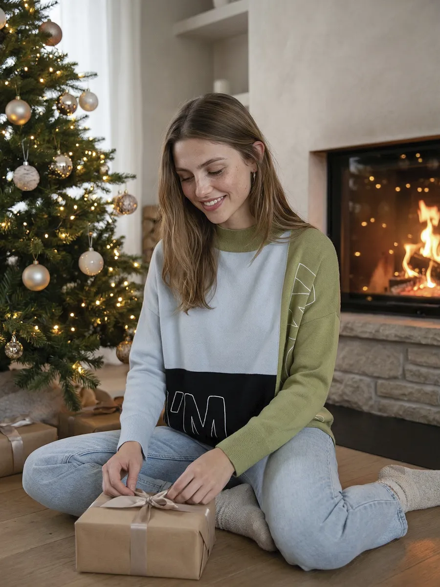 GERRY WEBER / Джемпер теплый тонкий оверсайз