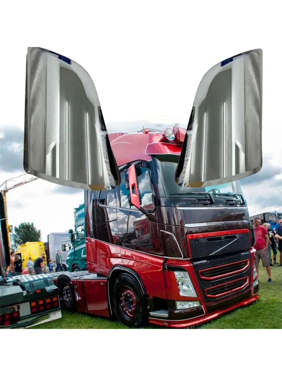 1 пара передних угловых дефлекторных панелей для Volvo Fh4