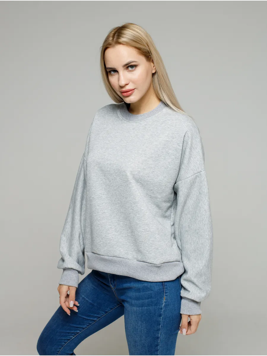 TokStyle / свитшот оверсайз с начесом
