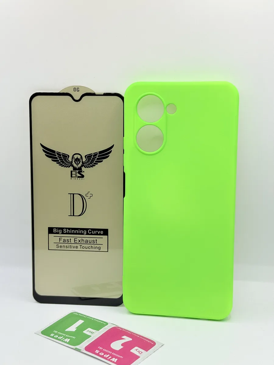 Чехол и стекло для Realme C33