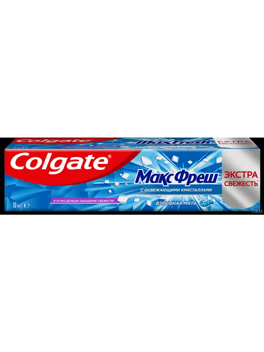Зубная паста COLGATE Макс Фреш Взрывная мята 2шт