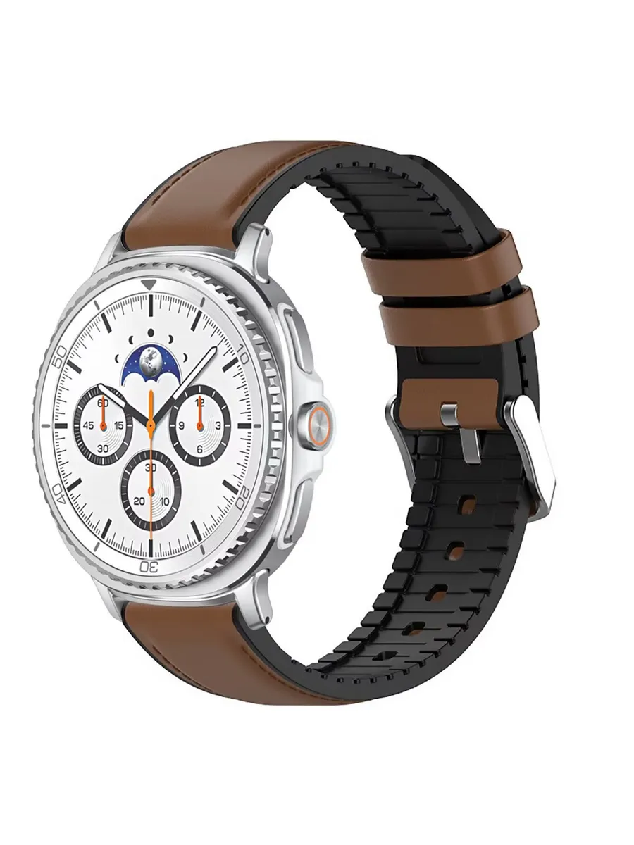 Кожаный ремешок для часов Galaxy Watch 8 40 44 46mm