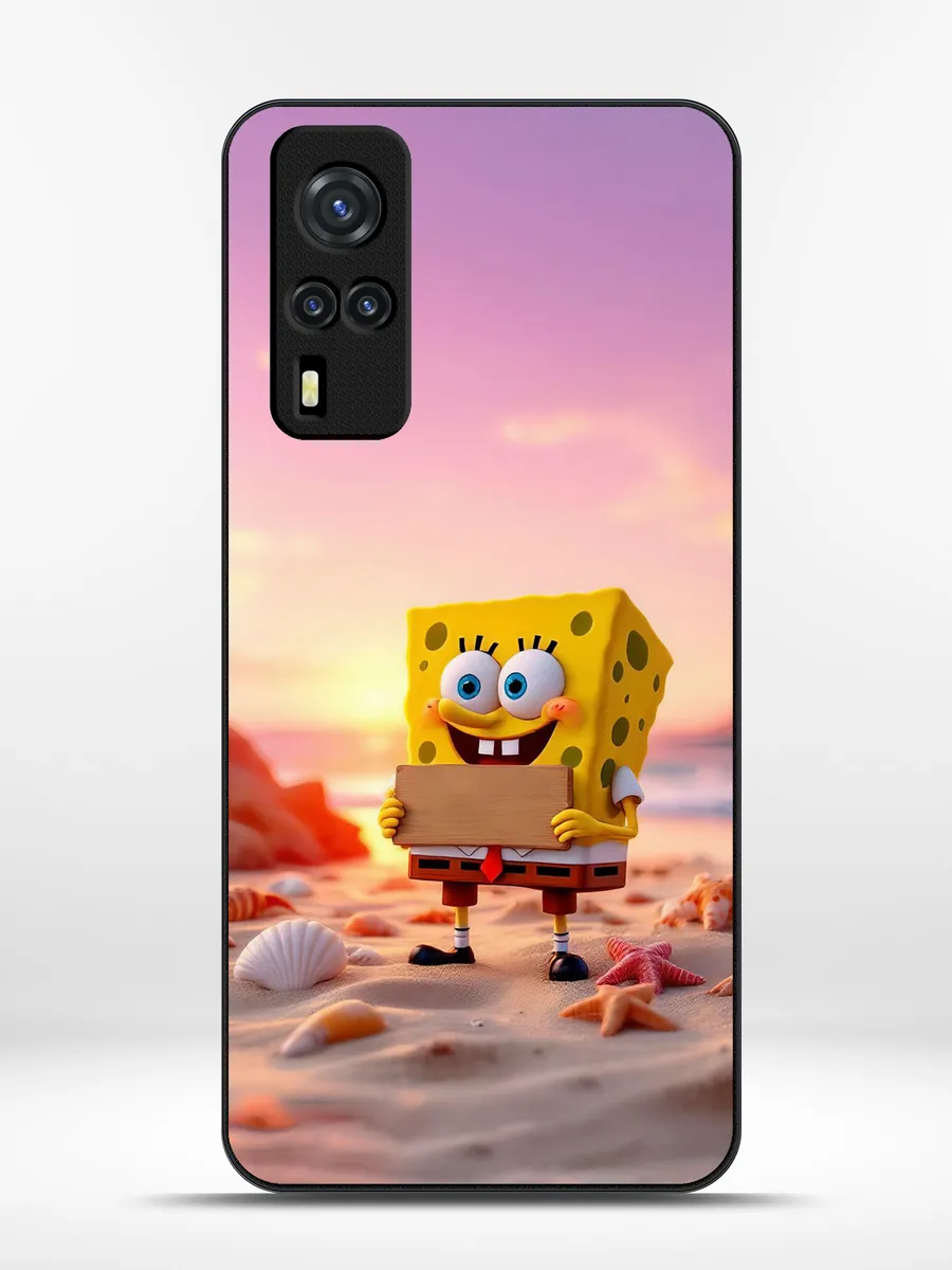 KRISTYSHOP / Чехол на Vivo Y31 губка боб