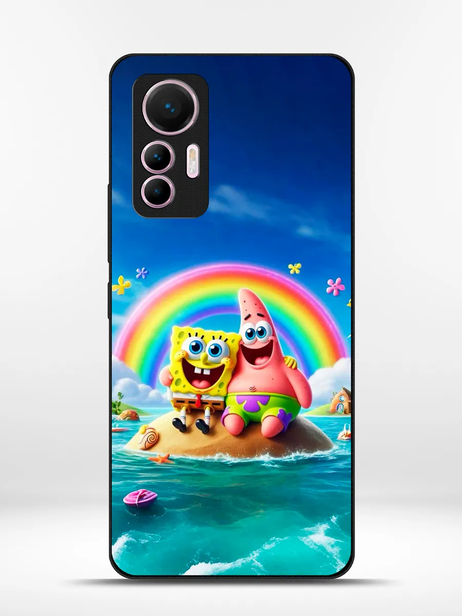 KRISTYSHOP / Чехол на Xiaomi 12 Lite губка боб