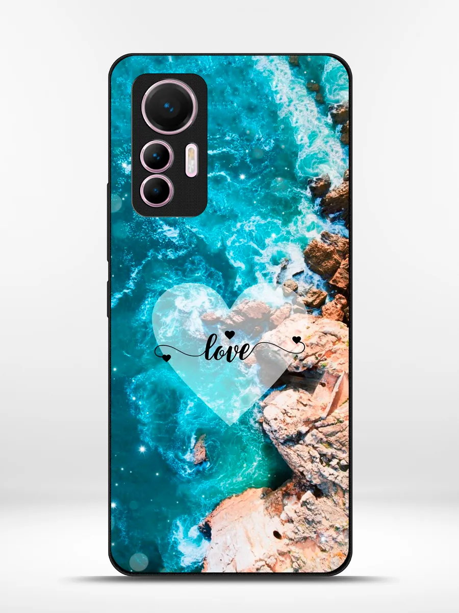 KRISTYSHOP / Чехол на Xiaomi 12 Lite принт с надписью