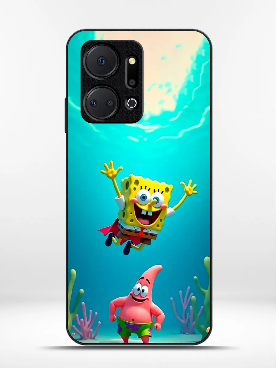 KRISTYSHOP / Чехол на Honor X7A губка боб