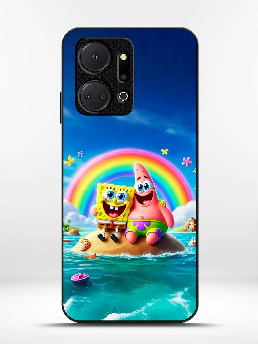 KRISTYSHOP / Чехол на Honor X7A губка боб